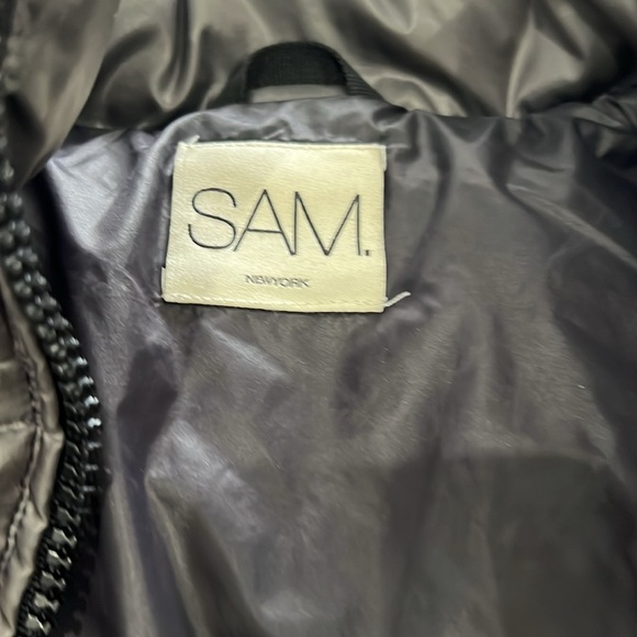 SAM. Charcoal Jacket with Dark Highlights - Picture 2 of 3